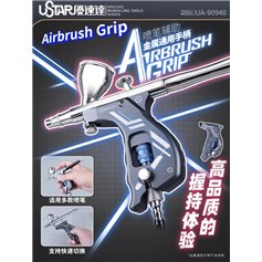 U-STAR Rączka do aerografów AIRBRUSH GRIP - GREY