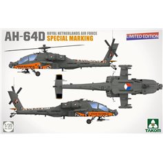 Takom 1:35 AH-64D - ROYAL NETHERLANDS AIR FORCE SPECIAL MARKING - LIMITED EDITION 