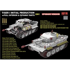 RFM 5131 Tiger I Initial Production Early 1943 w/ Full Interior Updated Version