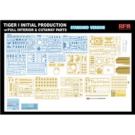 RFM 5130 Tiger I Initial Production Early 1943 w/ Full Interior Standard Version