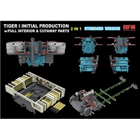 RFM 5130 Tiger I Initial Production Early 1943 w/ Full Interior Standard Version