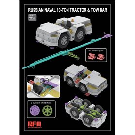 RFM 4802 Russian Naval 10-Ton Tractor & Tow Bar