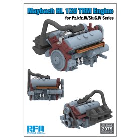 RFM 1:35 Silnik Maybach HL 120 TRM ENGINE do Pz.Kpfw.IV / StuG.IV