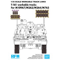 RFM 1:35 Ruchome gąsienice T-161 od M109A7/M2A3/M2A4/M7A3