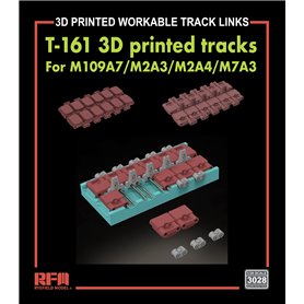 RFM 3028 T-161 Workable Tracks for M109A7/M2A3/M2A4/M7A3 (3D Printed)