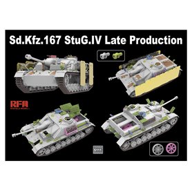 RFM 5111 Sd.Kfz.167 StuG.IV Late Production with Engine & Workable tracks