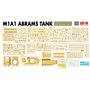 RFM 5120 M1A1 Abrams Tank Ukraine Update Version with Workable Tracks