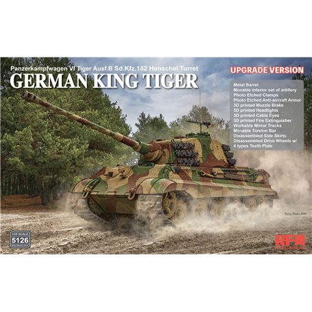 RFM 5126 Sd.Kfz.182 Tiger Ausf.B King Tiger Upgrade Version