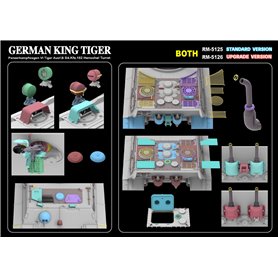 RFM 5126 Sd.Kfz.182 Tiger Ausf.B King Tiger Upgrade Version