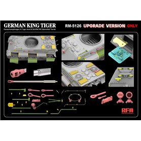 RFM 5126 Sd.Kfz.182 Tiger Ausf.B King Tiger Upgrade Version