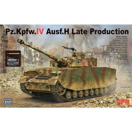 RFM 5127 Pz.Kpfw.IV Ausf.H Late Production w/ Workable Tracks