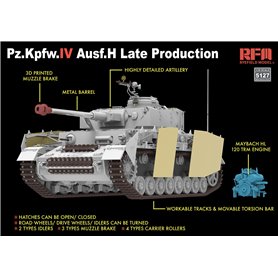 RFM 5127 Pz.Kpfw.IV Ausf.H Late Production w/ Workable Tracks