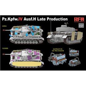 RFM 5127 Pz.Kpfw.IV Ausf.H Late Production w/ Workable Tracks