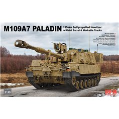 RFM 1:35 M109A7 Paladin - 155MM SELF-PROPELLED HOWITZER W/WORKABLE TRACKS