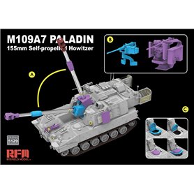 RFM 5129 M109A7 PALADIN 155 mm Self-Propelled Howitzer w/ Workable Tracks