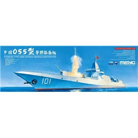 Meng PS-009 Chinese Type-055 Guided-Missile Destroyer 1/700