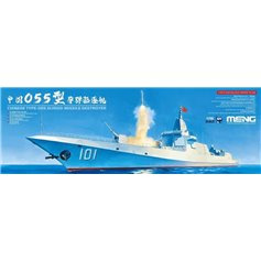 Meng 1:700 CHINESE TYPE 055 GUIDED MISSILE DESTROYER 