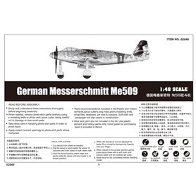 Trumpeter 1:48 Messerschmitt Me-509