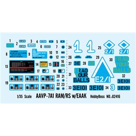Hobby Boss 1:35 AAVP-7A1 RAM