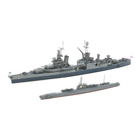 Tamiya 1:700 IJN I-58 and USS Indianapolis