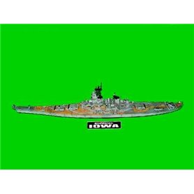 Trumpeter 05701 1/700 US BB-61 IOWA