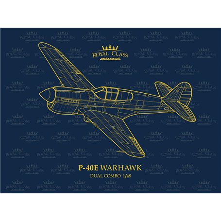 Eduard R0023 P-40E Warhawk Dual Combo Royal Class 1/48