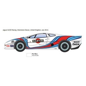 Italeri 3669 1/24 Jaguar XJ220 Racing