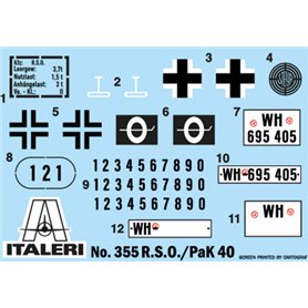Italeri 0355 1/35 RSO / PaK 40