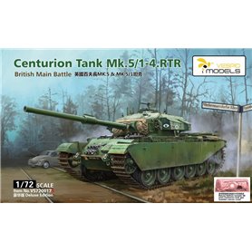 Vespid Models 1:72 Centurion Mk.5/1-4.RTR - BRITISH MAIN BATTLE TANK - DELUXE EDITION