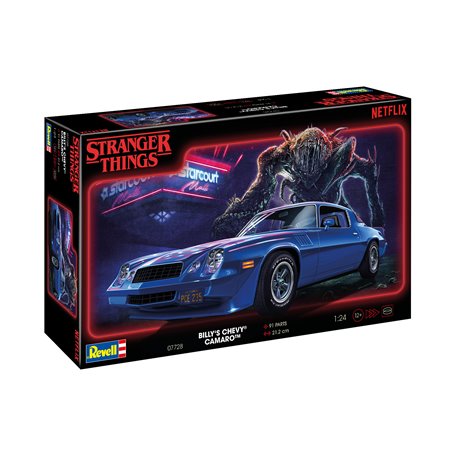 Revell 07728 1/25 "Stranger Things" Chevy Camaro Z/28