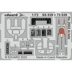 Eduard SS839 Re.2002 Ariete Italeri PE Parts 1/72