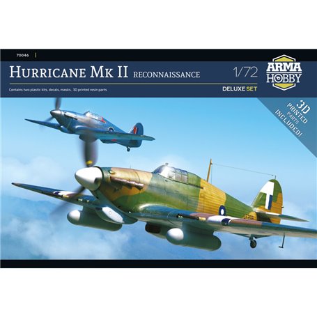 Arma Hobby 70046 Hurricane Mk II Reconnaissance Deluxe Set