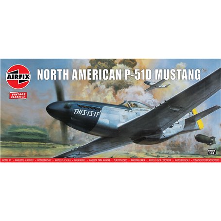 Airfix 1:24 North American P-51D Mustang