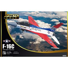 Kinetic GOLD 1:48 F-16C - VIPER DEMO TEAM 2024 