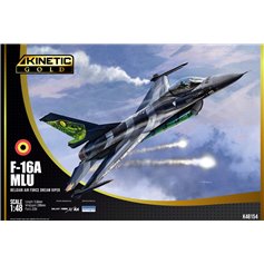 Kinetic GOLD 1:48 F-16A MLU - BELGIAN AIR FORCE DREAM VIPER 