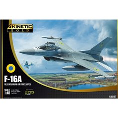 Kinetic GOLD 1:48 F-16A MLU - UKRAINIAN AIR FORCE VIPER 