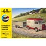 Heller 52331 Starter Kit Citroen Hy + Goods Trailer