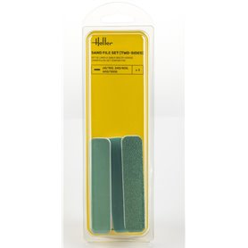 Heller 99002 Sand File Set (Two-Sided, 3 Pieces)