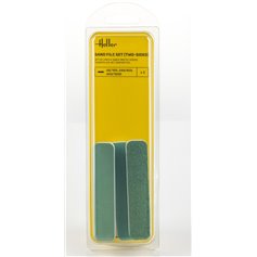 Heller 99002 Sand File Set (Two-Sided, 3 Pieces)