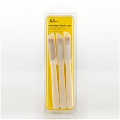 Heller Jednorazowe skalpele DISPOSABLE SCALPEL SET - 3szt.