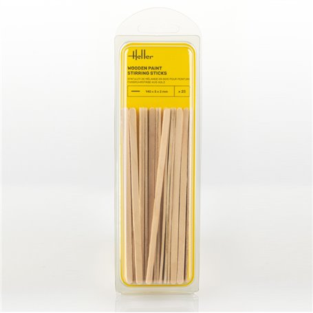 Heller 99018 Wooden Paint Stirring Sticks (25 Pieces)