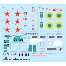 Italeri 1:72 Tu-22M2 Backfire-B