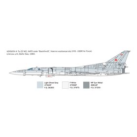 Italeri 1:72 Tu-22M2 Backfire-B