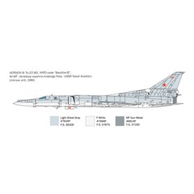 Italeri 1:72 Tu-22M2 Backfire-B