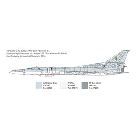 Italeri 1:72 Tu-22M2 Backfire-B
