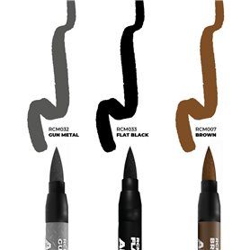 WEAPONS - SET 3 REAL COLORS MARKERS