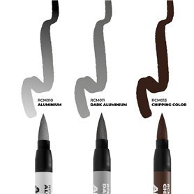 CHIPPING - SET 3 REAL COLORS MARKERS
