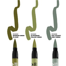 WWII ALLIED AIRCRAFT COCKPIT COLORS -