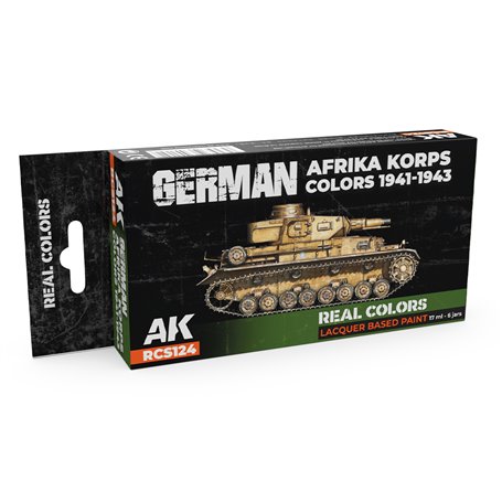 German Afrika Korps Colors 1941-1943 SET