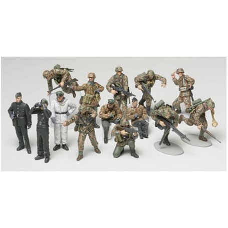 Tamiya 1:48 German Panzergrenadiers | 14 figurines |